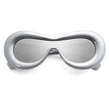 VANLINKER Trendy Oversized Inflated Sunglasses for All