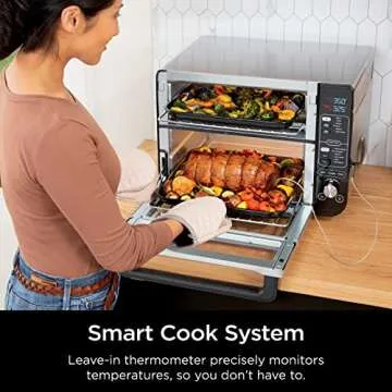 Ninja DCT451 12-in-1 Smart Double Oven – Versatile Cooking Solution
