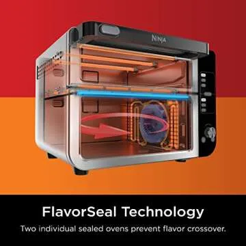 Ninja 12-in-1 Double Oven with FlexDoor & Smart Features