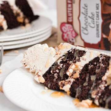 XO Baking Co. Gluten Free Chocolate Cake Gourmet Cake Mix; Non-GMO; Kosher; Rice Free; Soy Free; Dai...