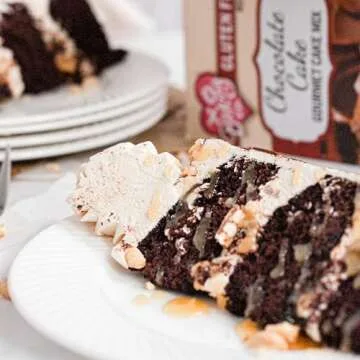 XO Baking Co. Gluten Free Chocolate Cake Gourmet Cake Mix; Non-GMO; Kosher; Rice Free; Soy Free; Dai...