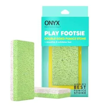 Onyx 2-in-1 Pumice Stone - Exfoliant for Soft Skin