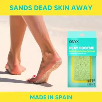 Onyx 2-in-1 Pumice Stone - Exfoliant for Soft Skin