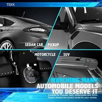 TEKK Short Antenna Compatible with Ford Bronco 2021-2025 / Designed for Optimized FM/AM Reception / 4.8 Inches