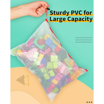 Smarpau 24pcs Mesh Zipper Pouch Set - Versatile Organization