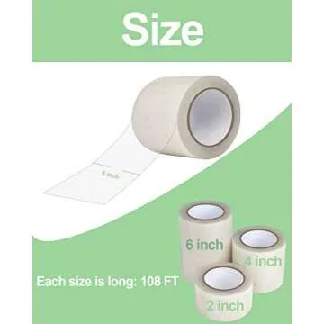 vensovo Greenhouse Covering Plastic Repair Tape - Heavy Duty 6″x108′ Garden Green House Sheeting...