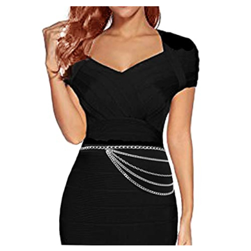 Stylish Women's Multi Link Chain Waist Chain Belt