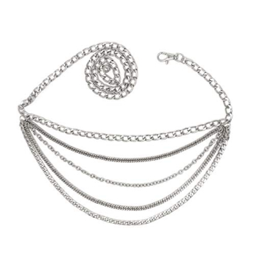 Stylish Women's Multi Link Chain Waist Chain Belt