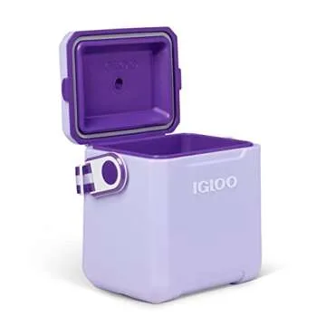 Igloo 11 QT Tagalong Cooler – Stylish Lilac for Outdoor Fun