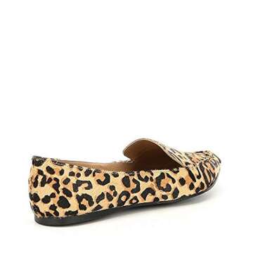 Steve Madden Women's Stylish Feather Loafer Flat Shoes