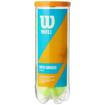 Wilson Profile All Court Tennis Balls - Reliable Performance