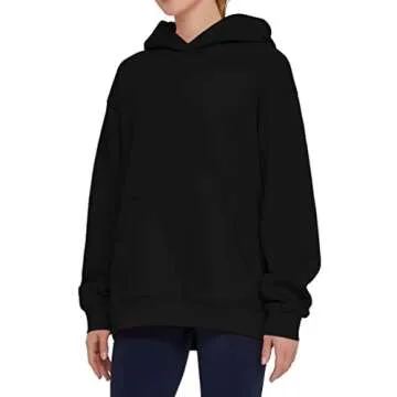 THE GYM PEOPLE Women's Oversized Hoodie - Soft Fleece Pullover Sweatshirt with Pockets