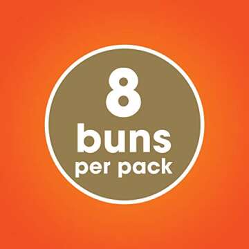 King's Hawaiian Sweet Hot Dog Buns - 12 Pack of 8 Count