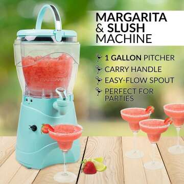 Nostalgia Margarita Maker - 1 Gallon Capacity, Easy Clean