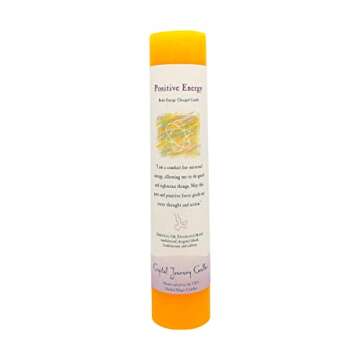 CRYSTAL JOURNEY Positive Energy Candle for Tranquility