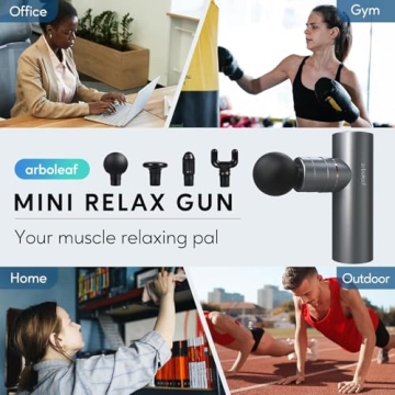 Arboleaf Mini Massage Gun - Portable Deep Tissue Relief