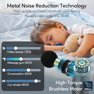 Arboleaf Mini Massage Gun - Portable Deep Tissue Relief