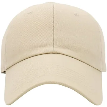 Stylish KBETHOS Dad Hat Adjustable Fashion Cap Ivory