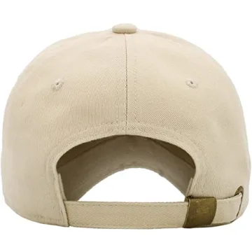 Stylish KBETHOS Dad Hat Adjustable Fashion Cap Ivory