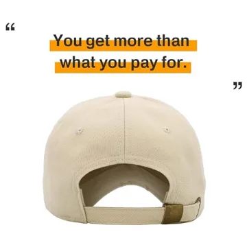 Stylish KBETHOS Dad Hat Adjustable Fashion Cap Ivory