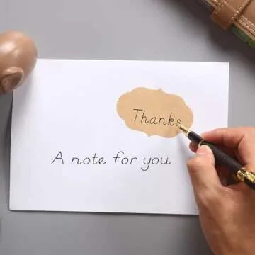 300PCS Canning Labels Name Tags Stickers, Kraft Paper Gift Tags Blank Self-Adhesive Handmade Jar Labels Sticker Write on for Storage Bins,Mason Jars,Food Containers,Canning Jars Christmas Gifts