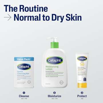 CETAPHIL Gentle Cleansing Bar, 4.5 oz Bar (Pack of 6), Nourishing Cleansing Bar For Dry, Sensitive Skin, Non-Comedogenic, (Packaging May Vary)