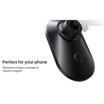 andobil Upgraded for MagSafe Car Mount Pro [Strongest Magnet, Big Phone Friendly] Magnetic Phone Holder for Car Vent Stable Cell Phone Car Holder Mount for iPhone 16 15 14 13 Pro Max Samsung S25 S24