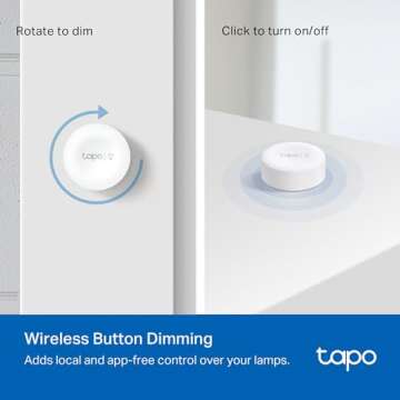 TP-Link Tapo Smart Dimmer Plug - Matter Compatible & Dual Outlets