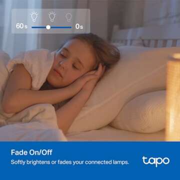 TP-Link Tapo Smart Dimmer Plug - Matter Compatible & Dual Outlets
