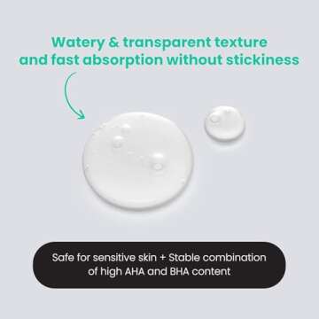 TOCOBO Natural AHA BHA Lemon Toner for Clear Skin