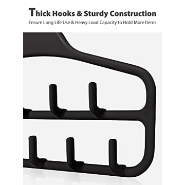 SMARTAKE Rotating Belt Hanger Durable Closet Organizer