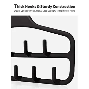 SMARTAKE Rotating Belt Hanger Durable Closet Organizer