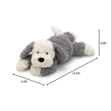 Jellycat Tumblie Sheep Dog Stuffed Animal - A Cuddly Companion