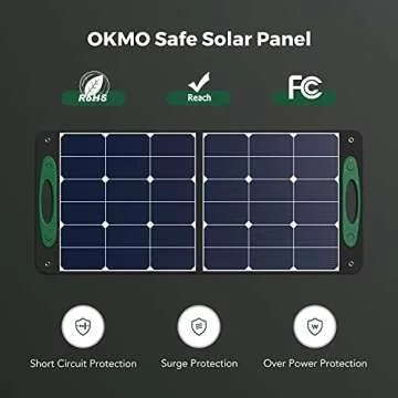 OKMO OS100 Portable Solar Panel for Outdoor Power