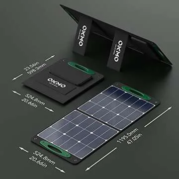 OKMO OS100 Portable Solar Panel for Outdoor Power