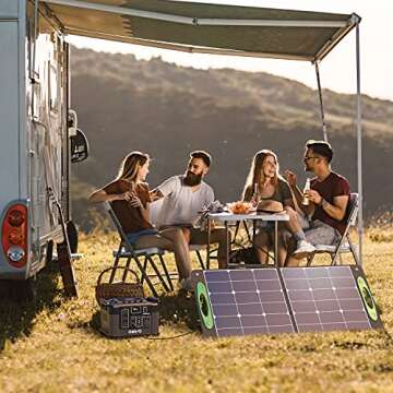 OKMO OS100 Portable Solar Panel for Outdoor Power