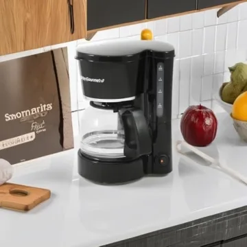Elite Gourmet EHC-5055 Automatic Drip Coffee Maker - Compact & Efficient