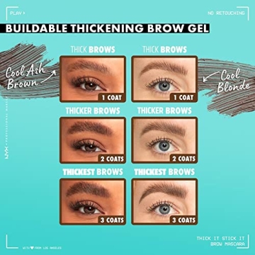 NYX Thick It Stick It Brow Mascara - Cool Ash Brown