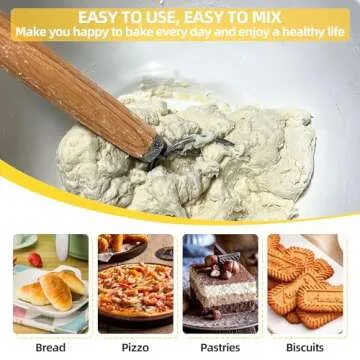 Danish Dough Whisk - Perfect for Sourdough and Pastry Baking