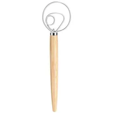Danish Dough Whisk - Perfect for Sourdough and Pastry Baking