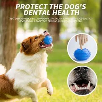 SPOFLY Durable Dog Chew Toys for Teething Puppies