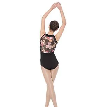 ModLatBal Women's Halter Neck Spandex Ballet Dance Leotard