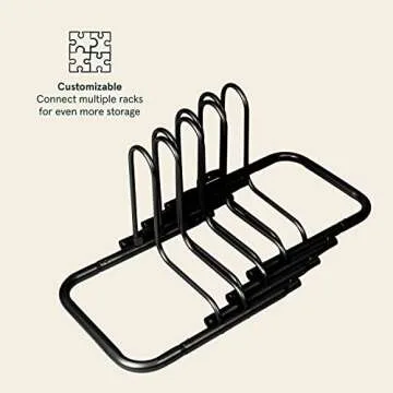 Retrospec Stash Rack 2, 4 & 5 Bike Floor Stand Bicycle Storage Organizer for Mountain Bike, Road Bike, Weather Resistant Fine Powder Steel Coating Fits Wheels up to 3", Black, 4 Bike