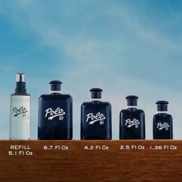 RALPH LAUREN FRAGRANCES - Polo 67 - Eau de Toilette - Cologne for Men - Woody & Solar Scent - With Pineapple, Bergamot, & Vetiver - 4.2 Fl Oz