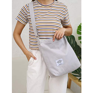 Covelin Women's Retro Canvas Shoulder Bag - Stylish & Spacious