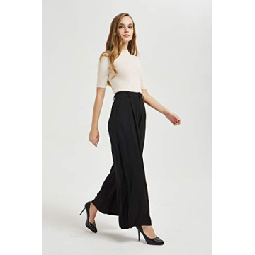 Tronjori Women Casual Palazzo Pants for Comfort and Style