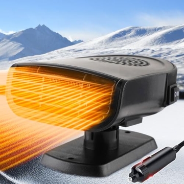 Car Heater Portable Car Heater: 12V Portable Car Heater That Plugs into Cigarette Lighter for Car, S...