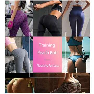 Resistance Bands for Working Out - Non Slip Cloth Exercise Bands to Workout Glutes, Thighs & Legs - Includes Booty Band Training for Gym & Home Fitness, Yoga, Pilates for Men/Women, Set of 3