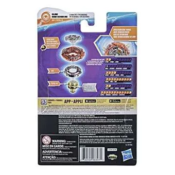 Beyblade Burst Glide Roktavor R6 Spinning Top Starter Pack