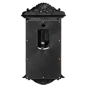 Clockswise Vintage Battery-Operated Wall Clock for Home